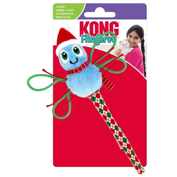 KONG Holiday Flingaroo Dragonfly Cat Toy