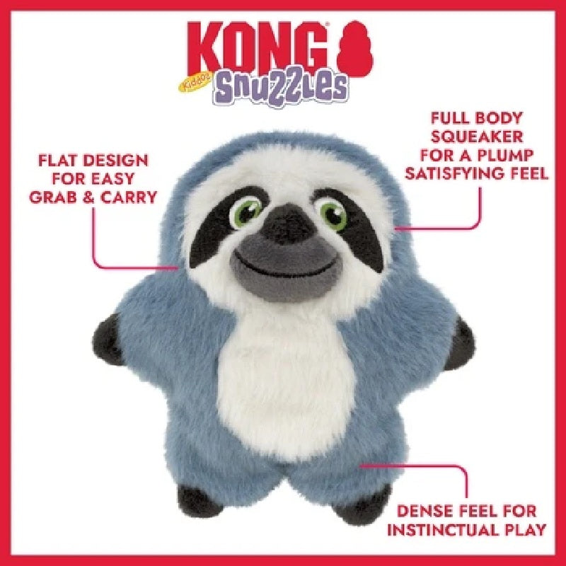 KONG Snuzzles Sloth Dog Toy