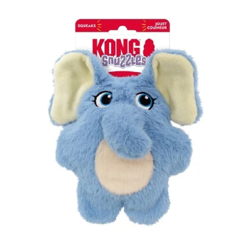 KONG Snuzzles Elephant Dog Toy Small