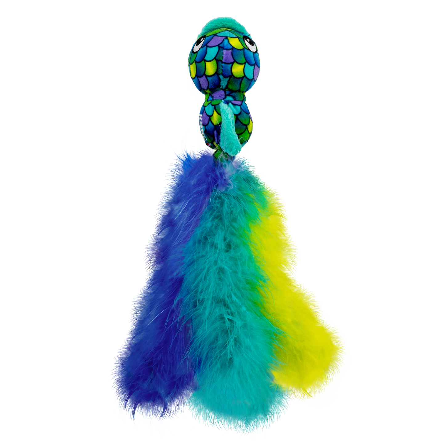 KONG Cat Wubba™ Fish Cat Toy Assorted Colors