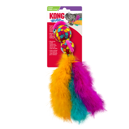 KONG Cat Wubba™ Fish Cat Toy Assorted Colors
