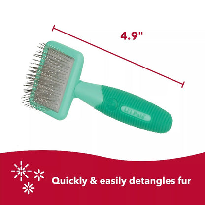 Li'l Pals Kitten Slicker Brush with Coated Tips