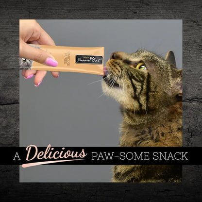 Fussie Cat Tuna with Sardine Puree Lickable Cat Treats, .5-oz. x 4-Tubes