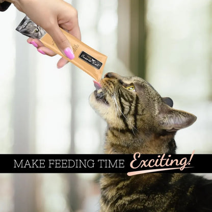Fussie Cat Tuna with Sardine Puree Lickable Cat Treats, .5-oz. x 4-Tubes