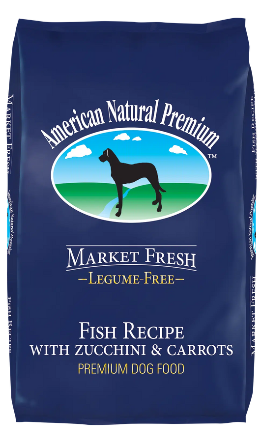 American Natural Premium Fish Recipe with Zucchini & Carrots Dog Food