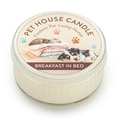 Pet House Breakfast in Bed Plant-Based Soy Wax Mini Candle 1.5 oz