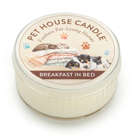 Pet House Breakfast in Bed Plant-Based Soy Wax Mini Candle 1.5 oz