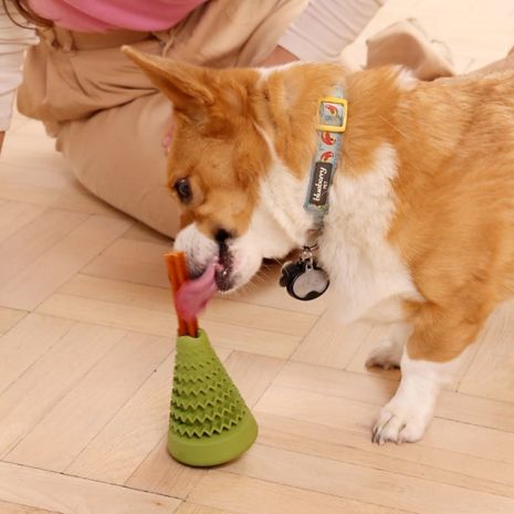 Tall Tails Natural Rubber Evergreen Tree Reward Dog Toy