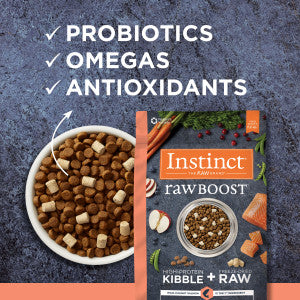 Instinct Raw Boost Adult Grain-Free Real Salmon Recipe Dry Dog Food