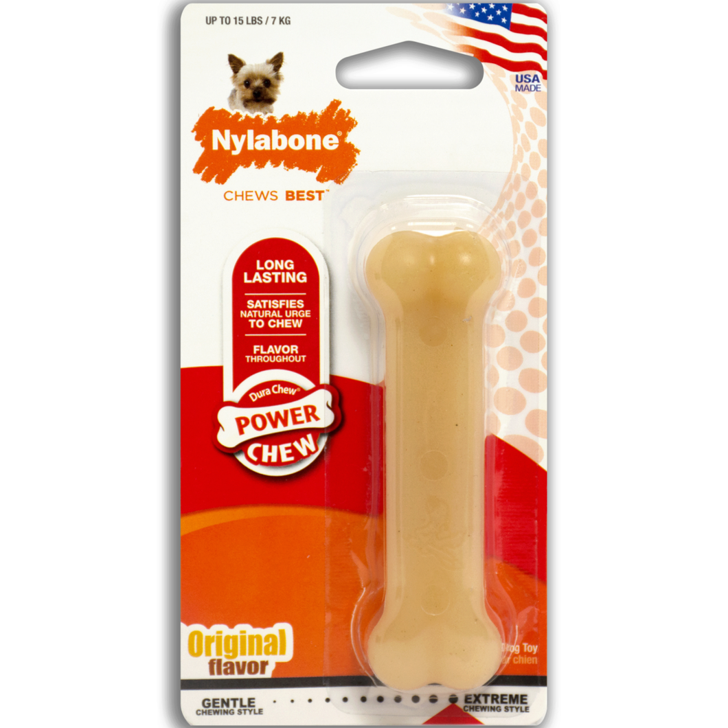 Nylabone Power Chew Durable Dog Toy Original Flavor