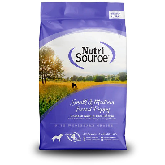 NutriSource Small & Medium Breed Puppy Dog Food