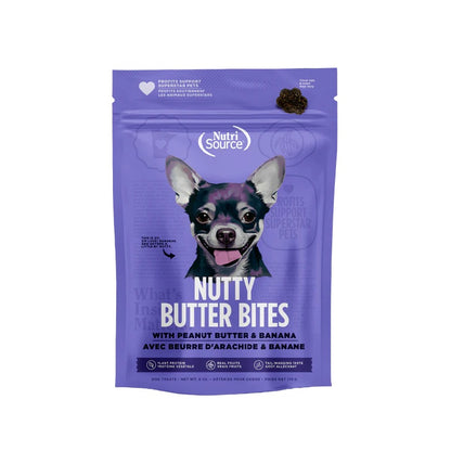 NutriSource Peanut Butter & Banana Nutty Butter Bites 6 oz