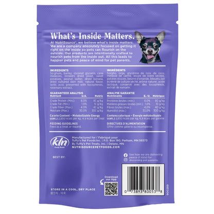 NutriSource Peanut Butter & Banana Nutty Butter Bites 6 oz