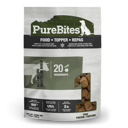 PureBites Beef Freeze-Dried Dog Food