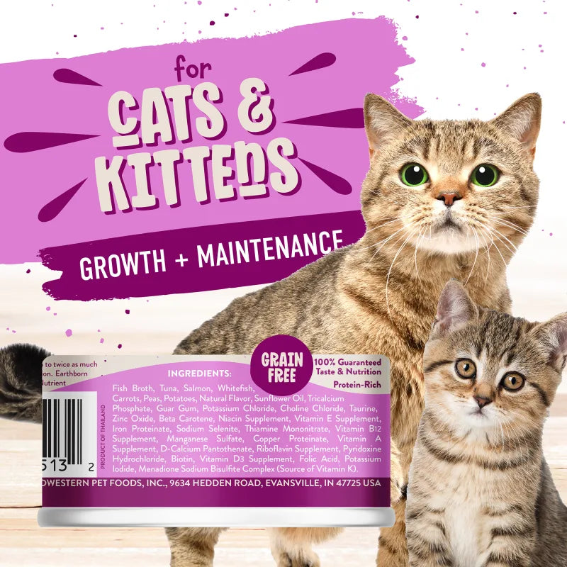 Earthborn Holistic Harbor Harvest Canned Cat Food 5.5 oz