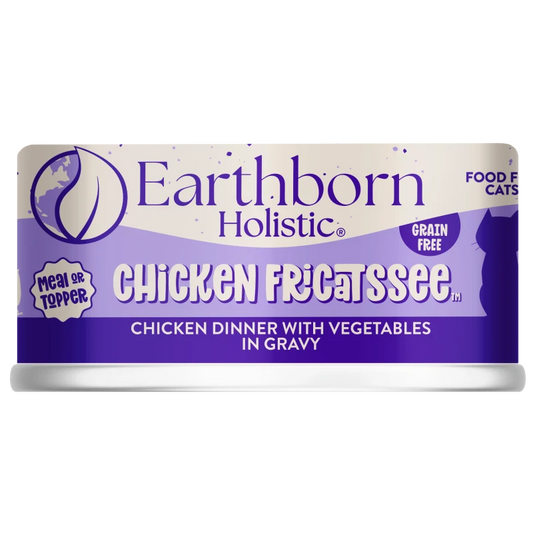 Earthborn Holistic Chicken Fricatssee Canned Cat Food 5.5 oz