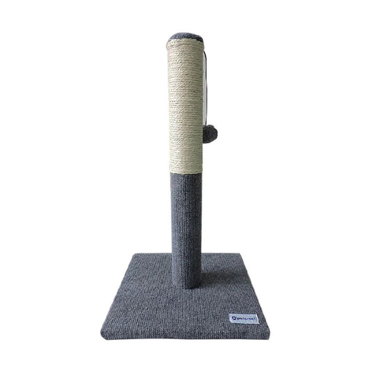 Petcrest Cat Scratching Post Grey, 20"