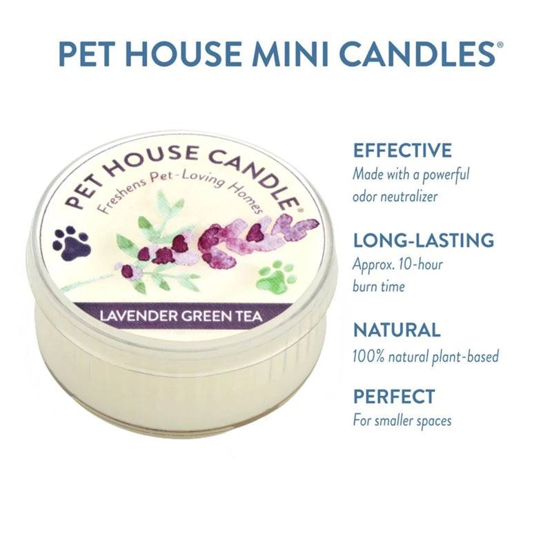 Pet House Lilac Garden Plant-Based Soy Wax Mini Candle 1.5 oz