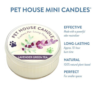 Pet House Lilac Garden Plant-Based Soy Wax Mini Candle 1.5 oz