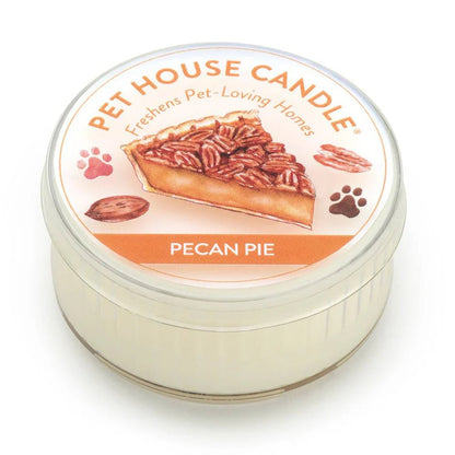 Pet House Pecan Pie Plant-Based Soy Wax Mini Candle 1.5 oz