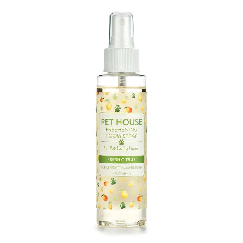 Pet House Fresh Citrus Freshening Room Spray 4 fl oz