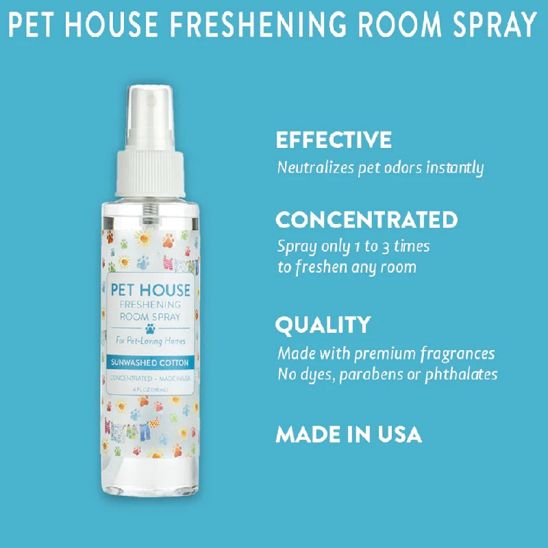 Pet House Sunwashed Cotton Freshening Room Spray 4 fl oz