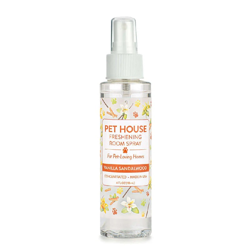 Pet House Vanilla Sandalwood Freshening Room Spray 4 fl oz