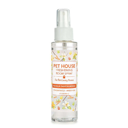 Pet House Vanilla Sandalwood Freshening Room Spray 4 fl oz