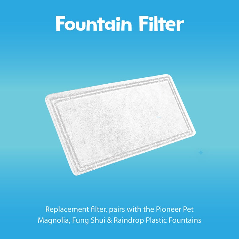 Pioneer Pet Replacement Filters for Plastic Raindrop & Fung Shui Fountains, 3 pack