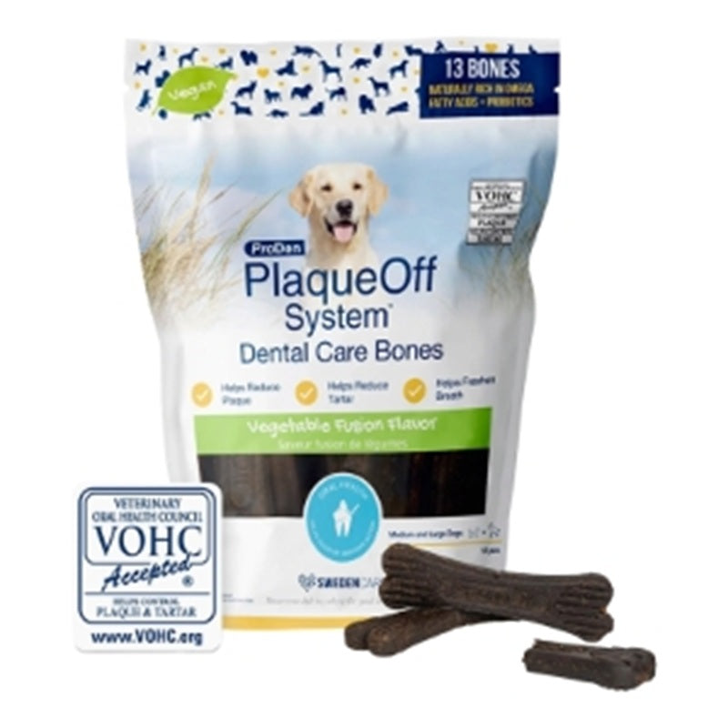 ProDen PlaqueOff Dental Care Bones - Vegtable Fusion 17oz