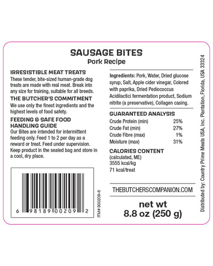 The Butchers Companion Sausage Sticks Pork Recipe, 5.29 oz.