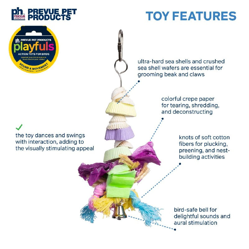 Prevue Cookies & Knots Bird Toy