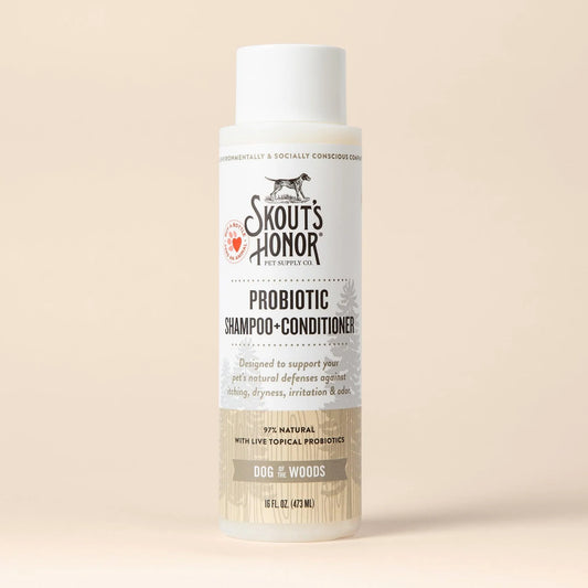 Skout's Honor Probiotic Shampoo + Conditioner for Dogs & Cats Dog of the Woods