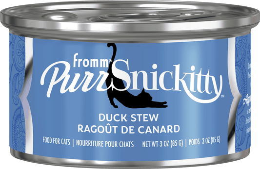 Fromm Purrsnickitty Duck Stew Canned Cat Food, 3 oz