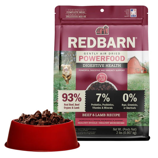Redbarn Air Dried Powerfood Digestive Health Beef & Lamb Recipe Dog Food