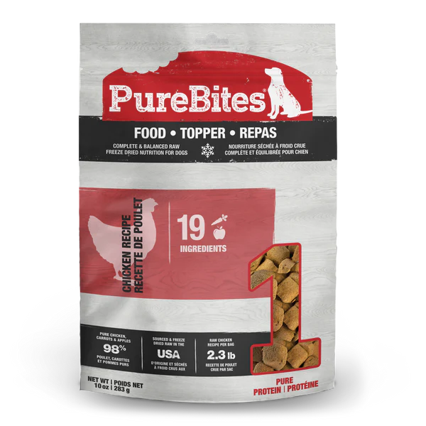 PureBites Chicken Freeze-Dried Dog Food