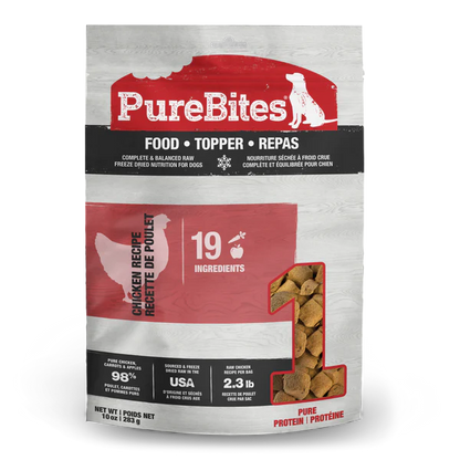 PureBites Chicken Freeze-Dried Dog Food