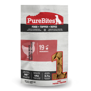 PureBites Chicken Freeze-Dried Dog Food