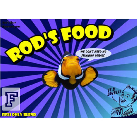 Rod's Food Fish Only Blend Frozen Food 6 oz