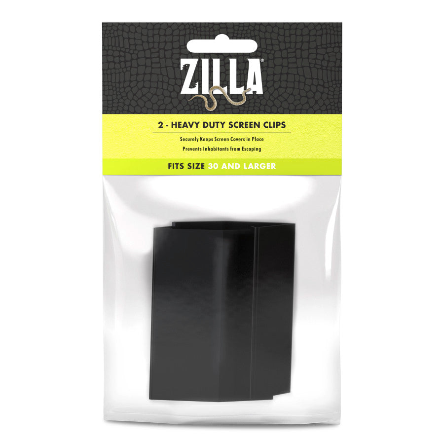 Zilla Heavy Duty Terrarium Screen Clips, Large