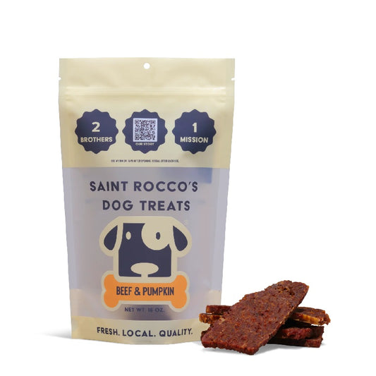 Saint Rocco's Beef & Pumpkin Dog Treats