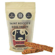 Load image into Gallery viewer, Saint Rocco&#39;s Human Grade Meat Lover Dog Treats 8 oz.
