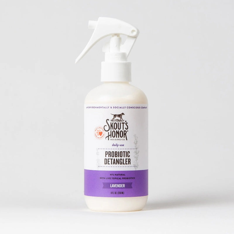 Skout's Honor Probiotic Detangler Lavender for Dogs 8 oz