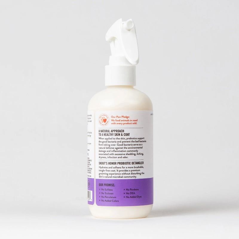 Skout's Honor Probiotic Detangler Lavender for Dogs 8 oz
