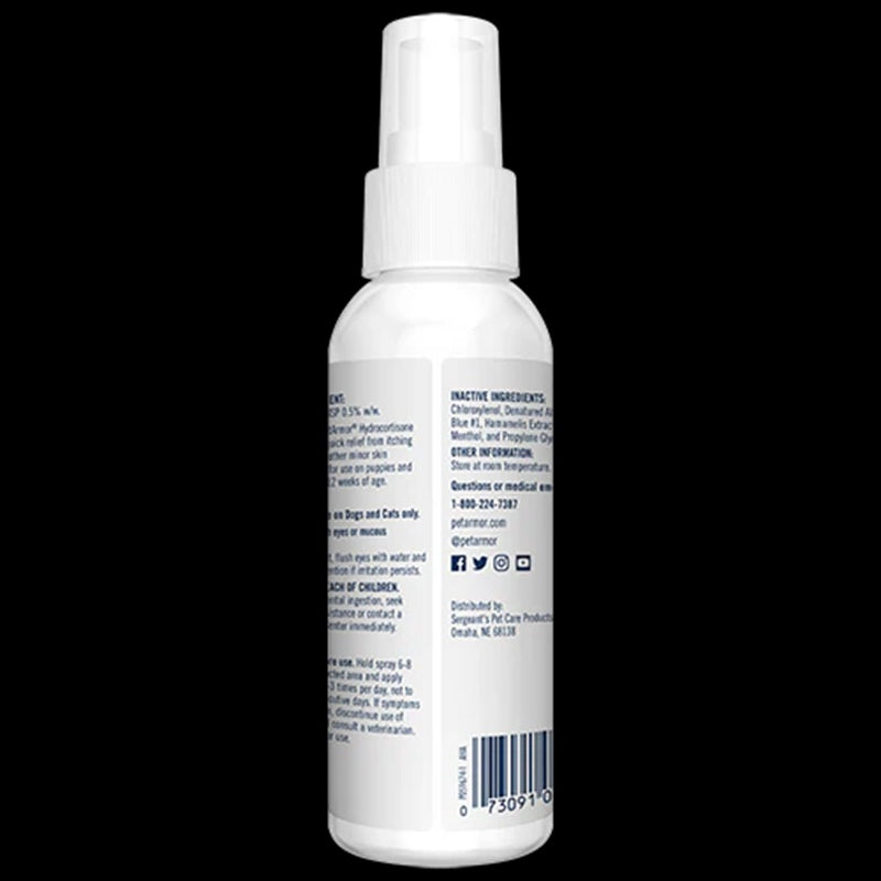 PetArmor® Hydrocortisone Spray - 4oz