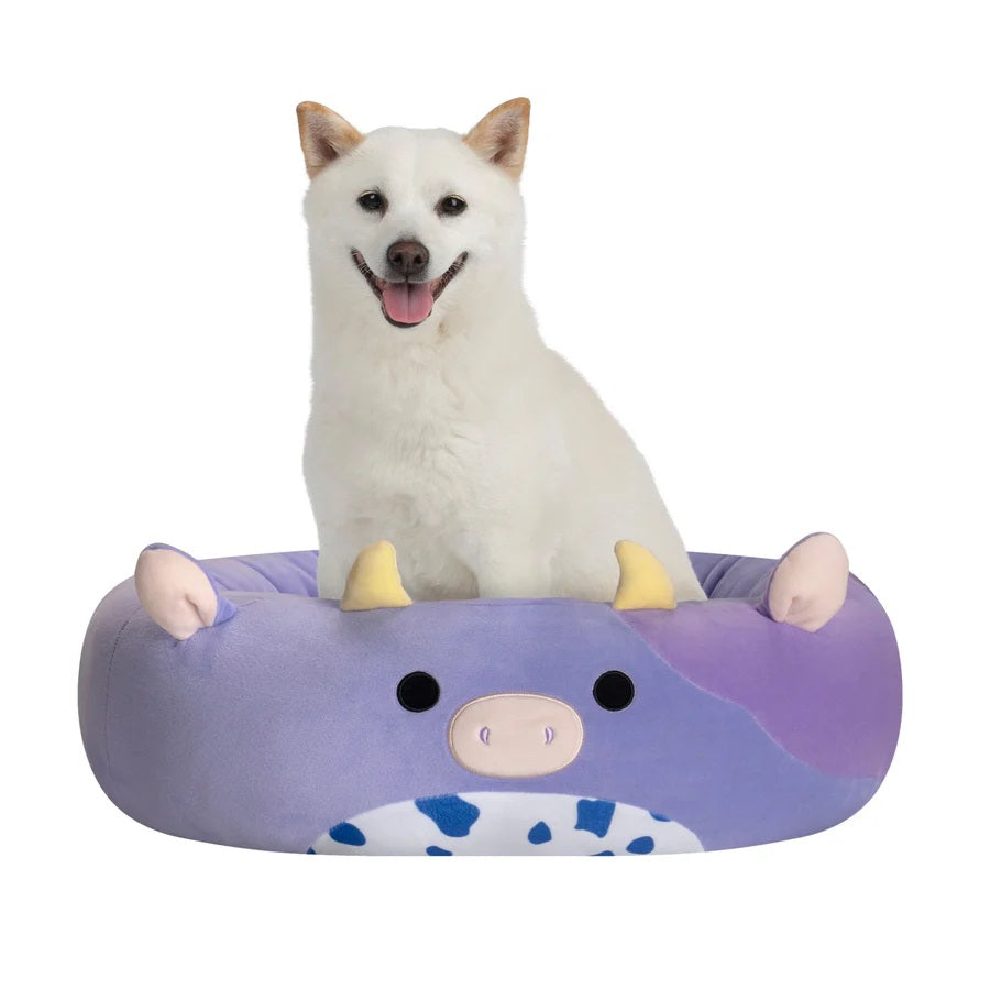 Squishmallows Bubba the Cow Pet Bed