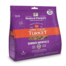 Load image into Gallery viewer, Stella &amp; Chewy&#39;s Tummy Ticklin&#39; Turkey Freeze-Dried Raw Dinner Morsels
