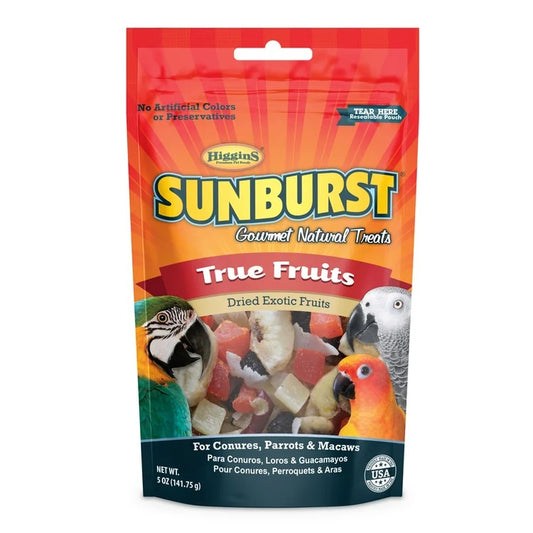 Higgins Sunburst Gourmet Natural Treats True Fruits 5 oz
