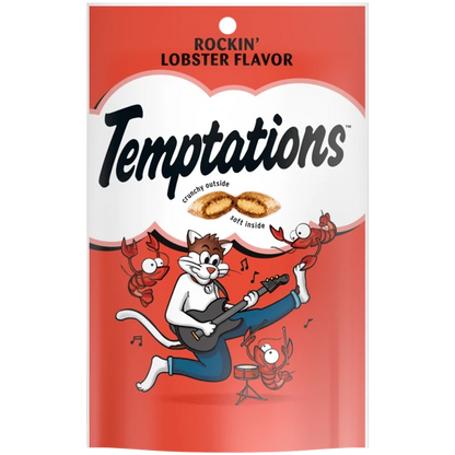 Temptations Rockin' Lobster Flavor Cat Treats