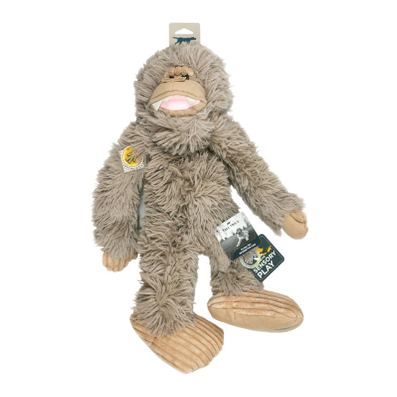 Tall Tails Stuffless Bigfoot with Squeaker Toy